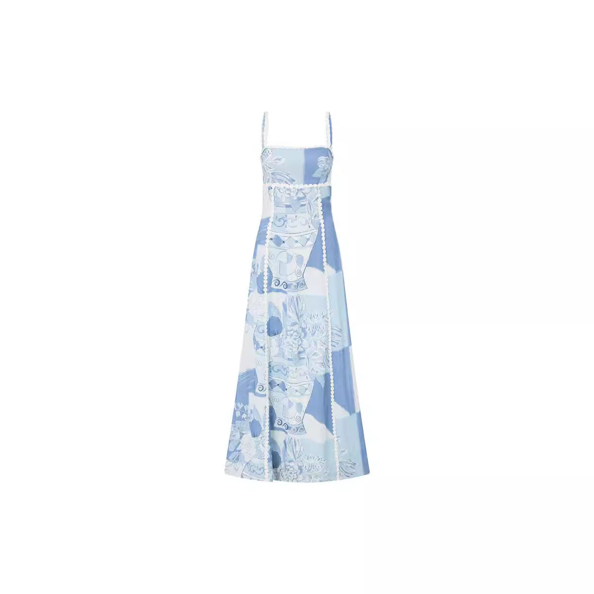 Valletta Maxi Dress - Blue