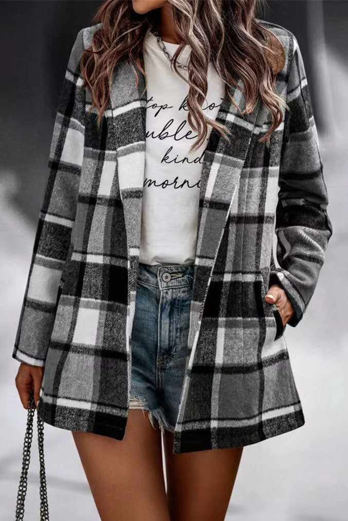 Know You Better Plaid Shacket