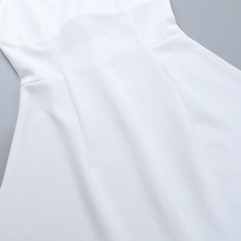 Bodrum Mini Dress - White