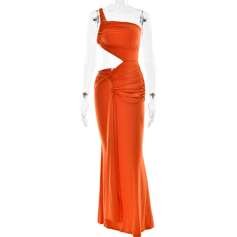 Pathy Maxi Dress - Orange