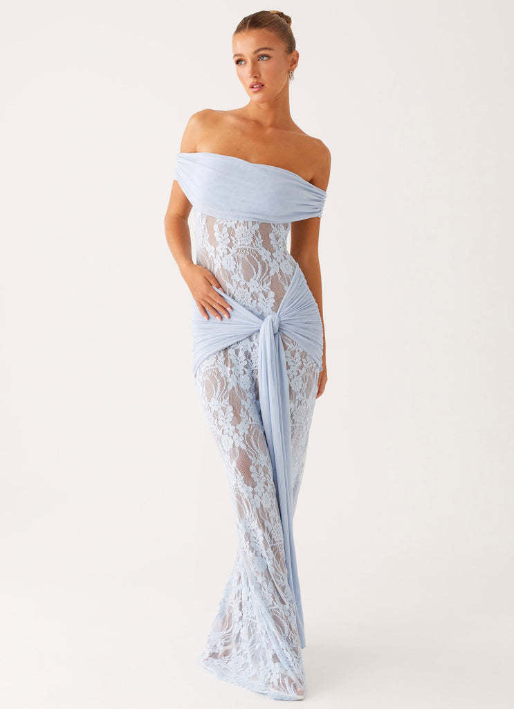 Sheer Lace Cutout Ribbon Bodycon Lace Dress