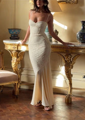 Seraphina - Lace Mermaid Evening Gown - View 2