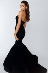 Hagad Bustier Skinny Fishtail Maxi Dress - View 3