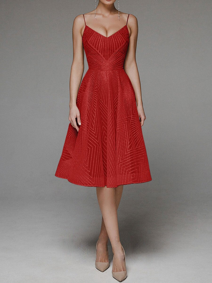 Women Spring Summer Clothing Sexy Strap Embroidered Sleeveless Dress