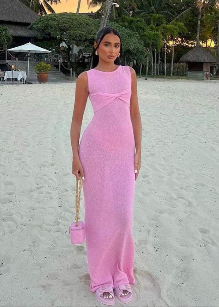 Isla Knitted Bodycon Maxi Dress