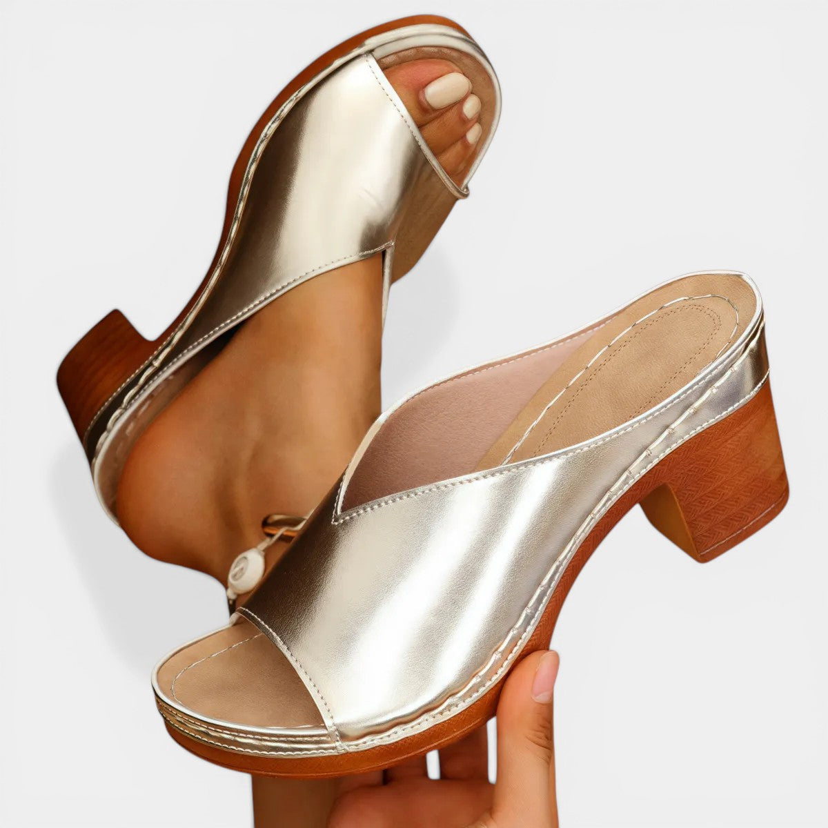 SARA™ - ORTHOPEDIC SPRING HEEL SANDALS