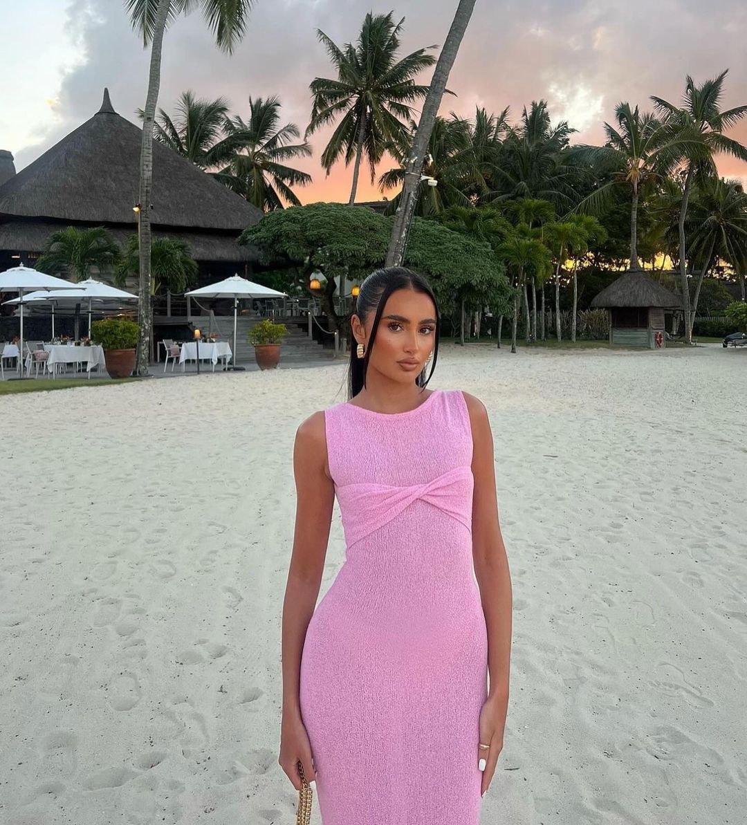 Wanderer Maxi Dress - Pink