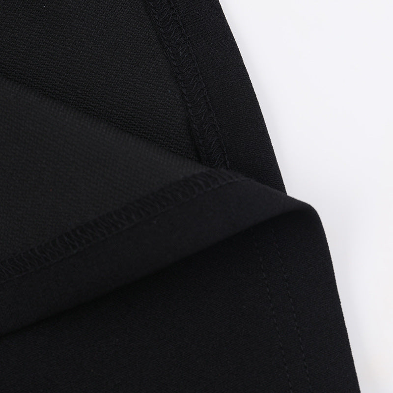 Barbara 2.0 Off Shoulder Mini dress-Black