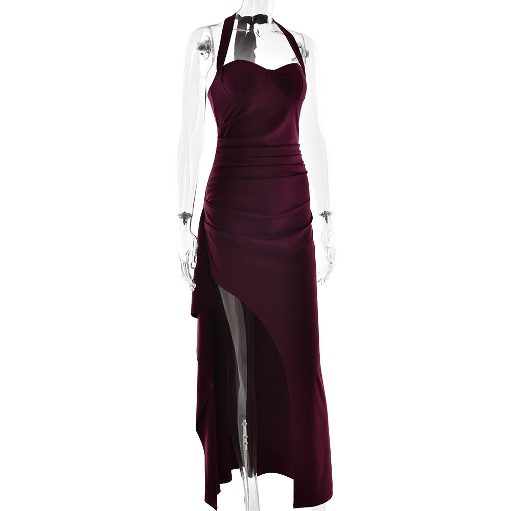 Nekoda Maxi Dress - Maroon