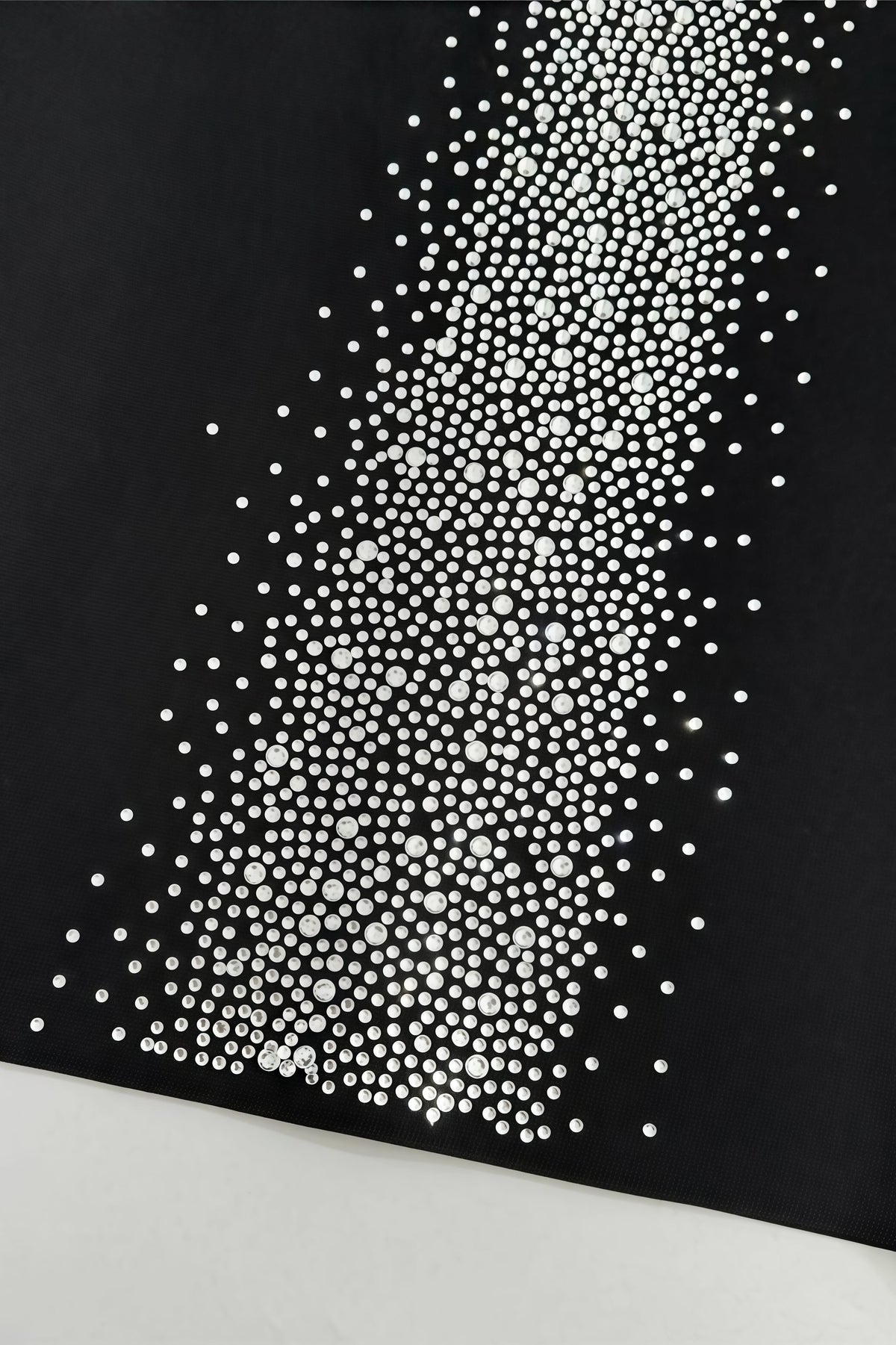 Rhinestone Embellished Asymmetric One Shoulder Bandage Maxi Dress 9