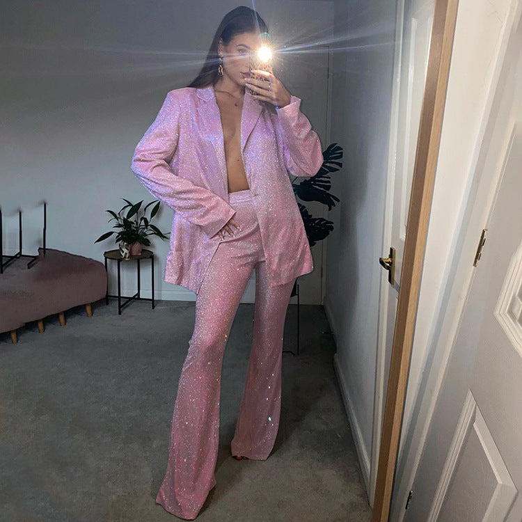 Party Sequined Suit Set