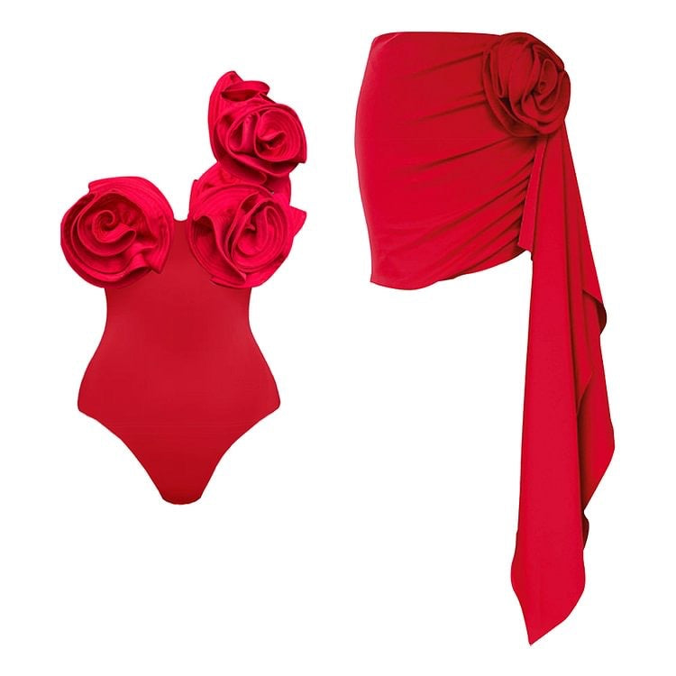 Salsa Swimsuit Set - Red