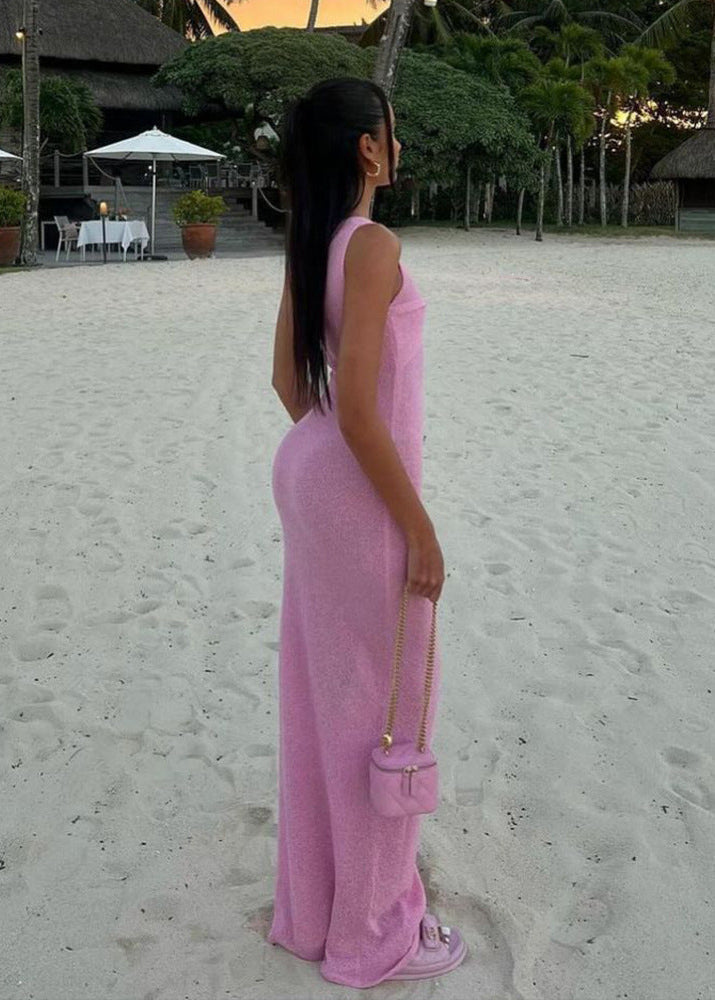 Isla Knitted Bodycon Maxi Dress
