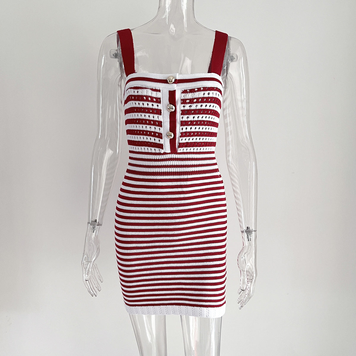 Red and white stripes