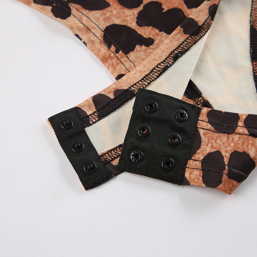Safari Bodysuit - Brown