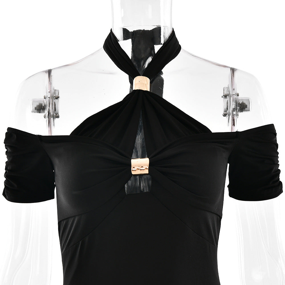 Mella Midi Dress - Black