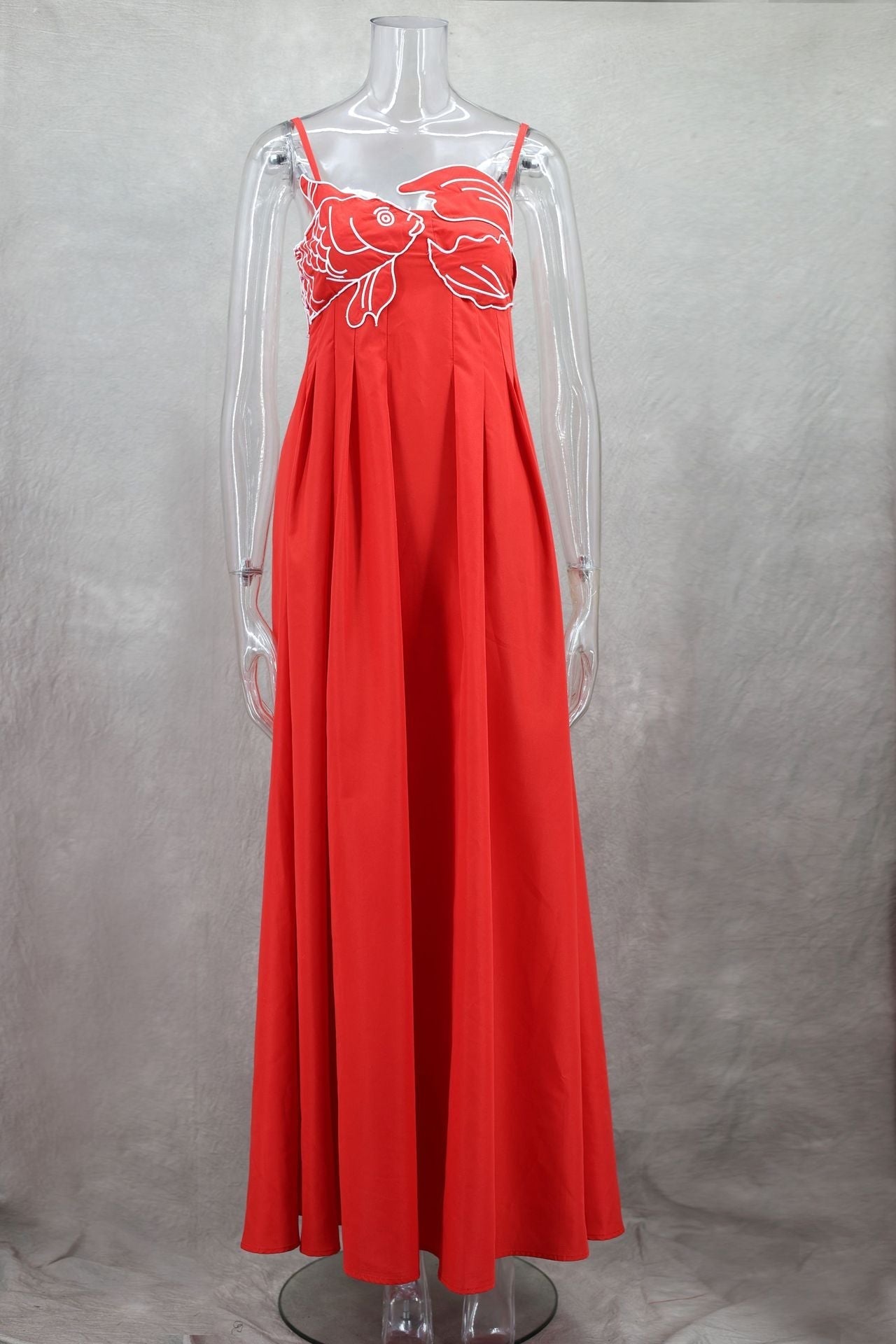 Valentina Maxi Dress - Red