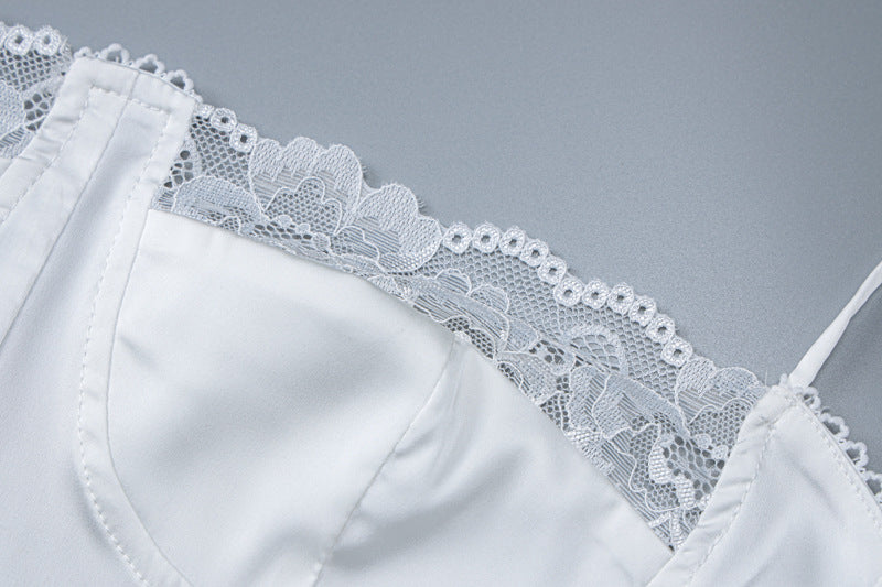 Kapri Lace Ruffle Corset Dress - View 16