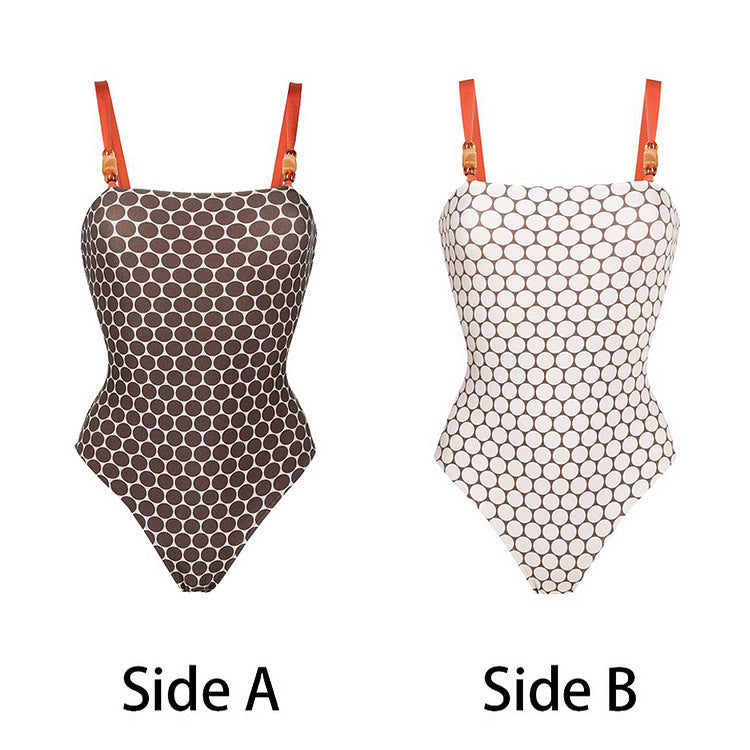 Bee at the Beach Swimsuit - Brown