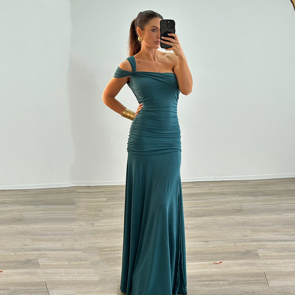 Elara Maxi Dress- Green