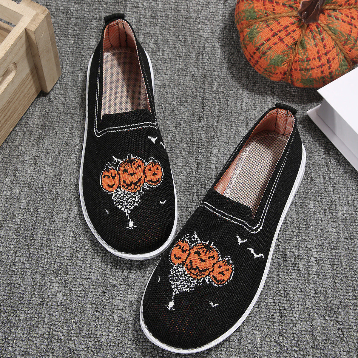 Flyknit Halloween flat loafers