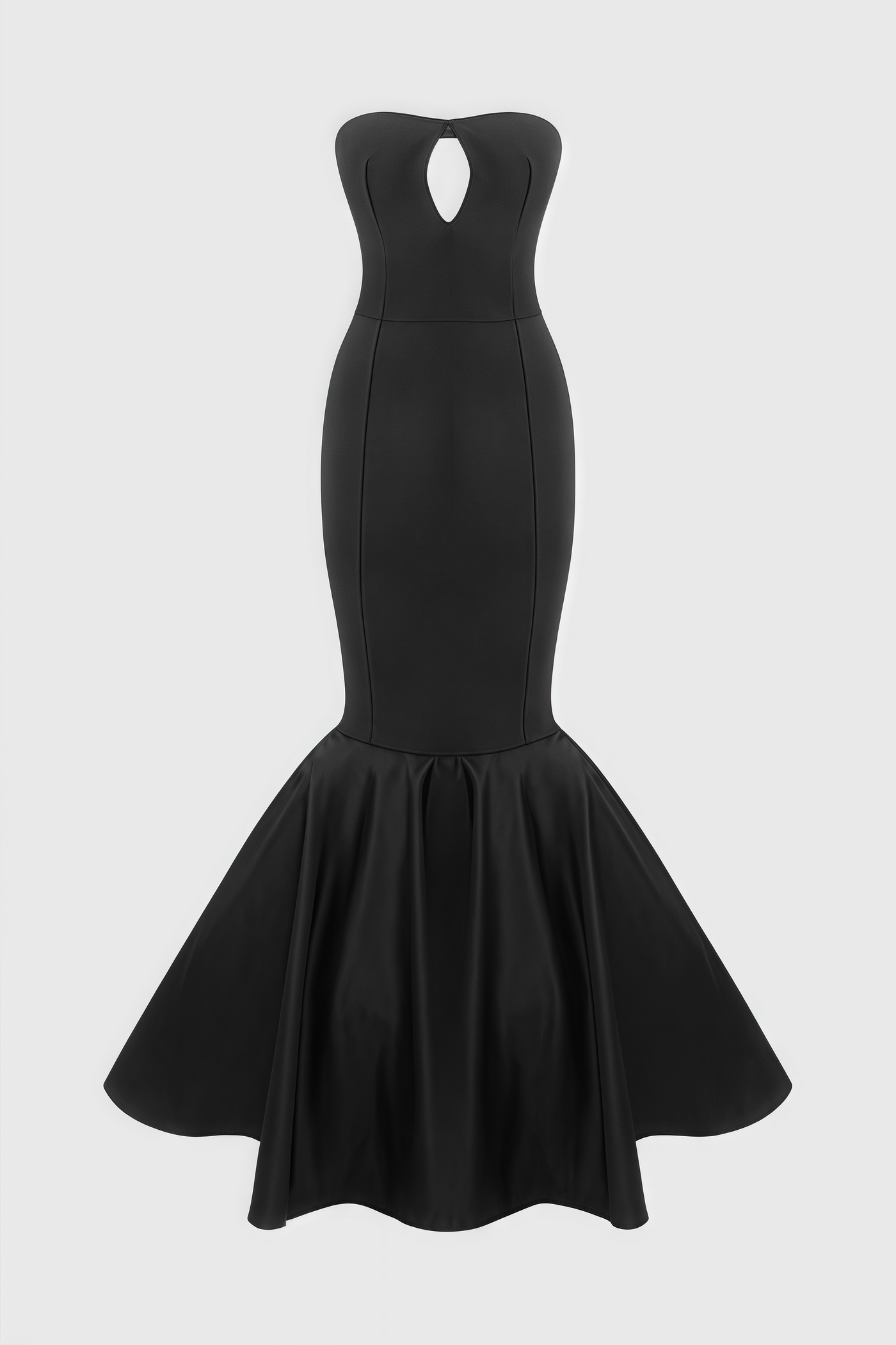Hagad Bustier Skinny Fishtail Maxi Dress - View 4