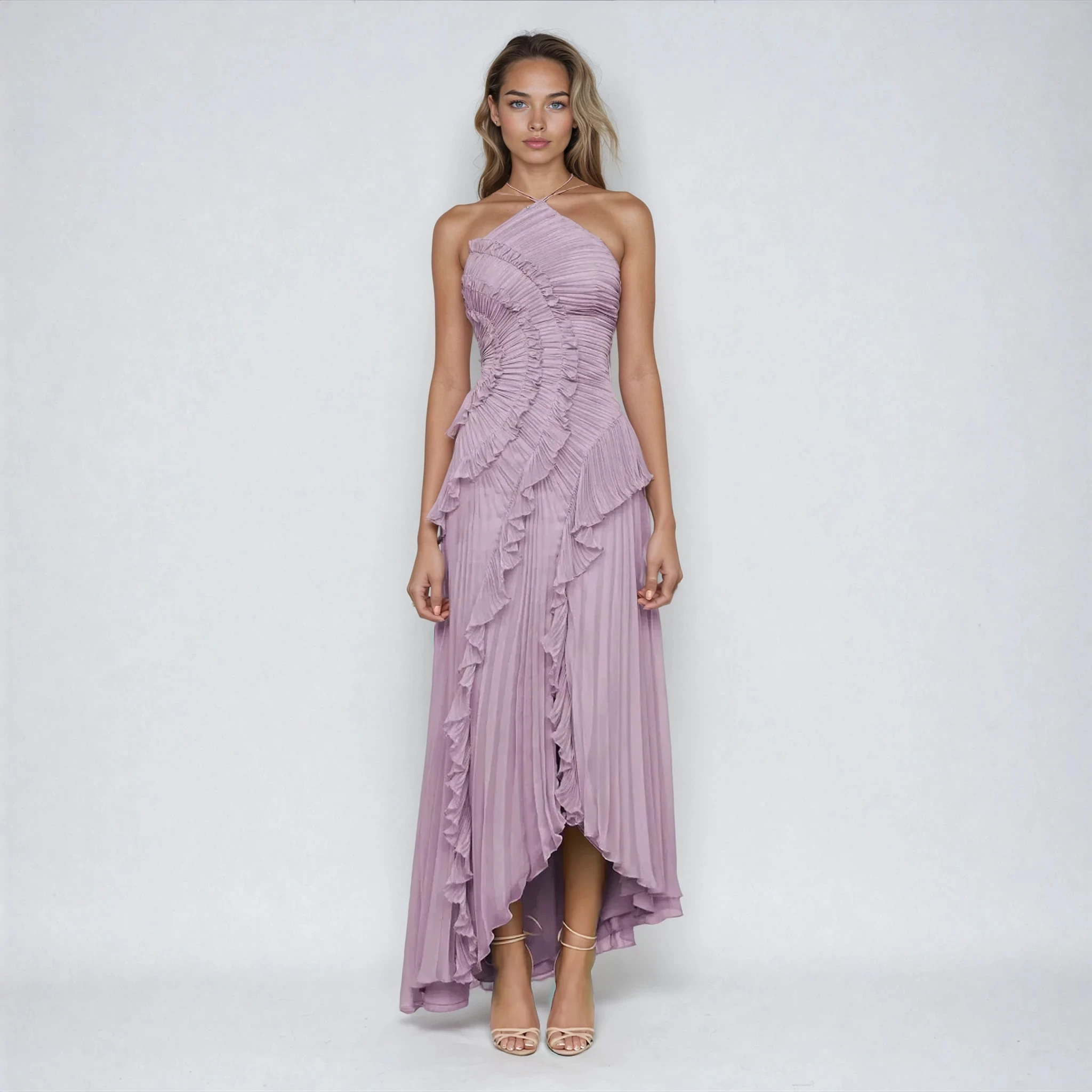 Sienna | Elegant Ruffle Dress
