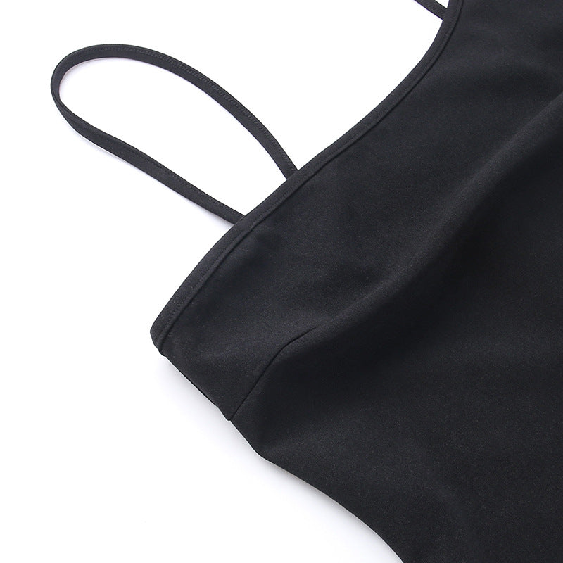 Sorano Slit Dress Black