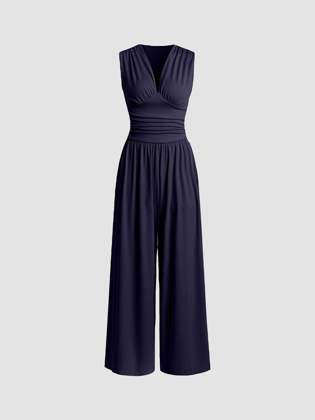 Charity – Sleeveless Wide-Leg Jumpsuit