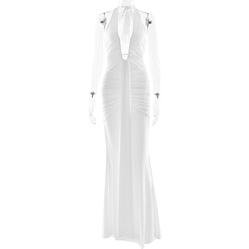 Aster Maxi Dress - White