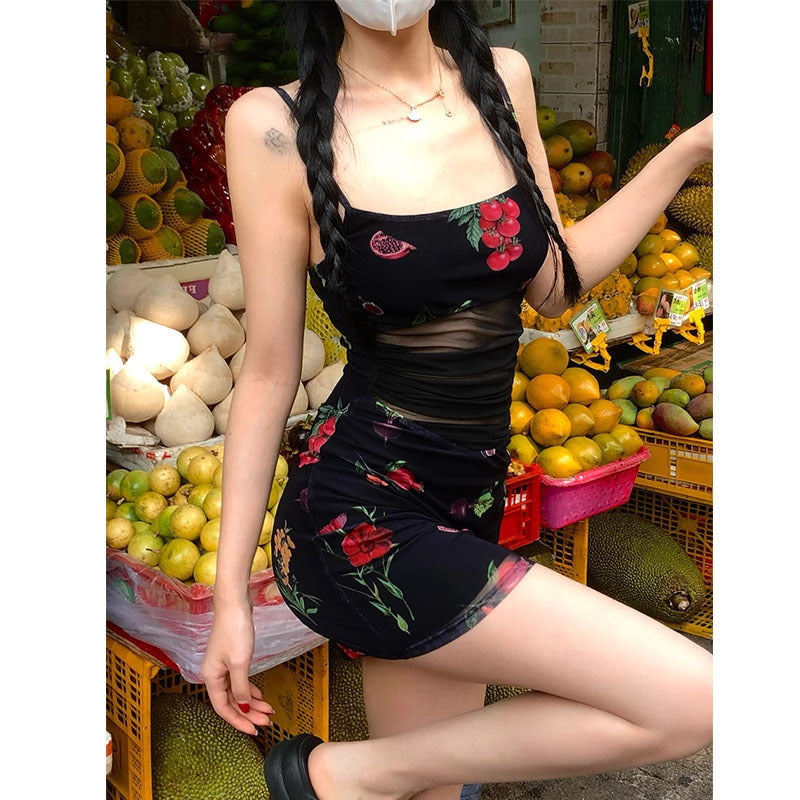 Short Suspender Skirt