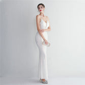Liana Formal Sequin Charming Scroll Mermaid Dress