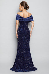 Meli Sequin Fishtail Maxi Dress - View 3
