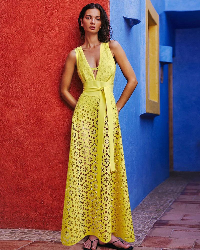 Blissstate Swimsuit Set - Yellow