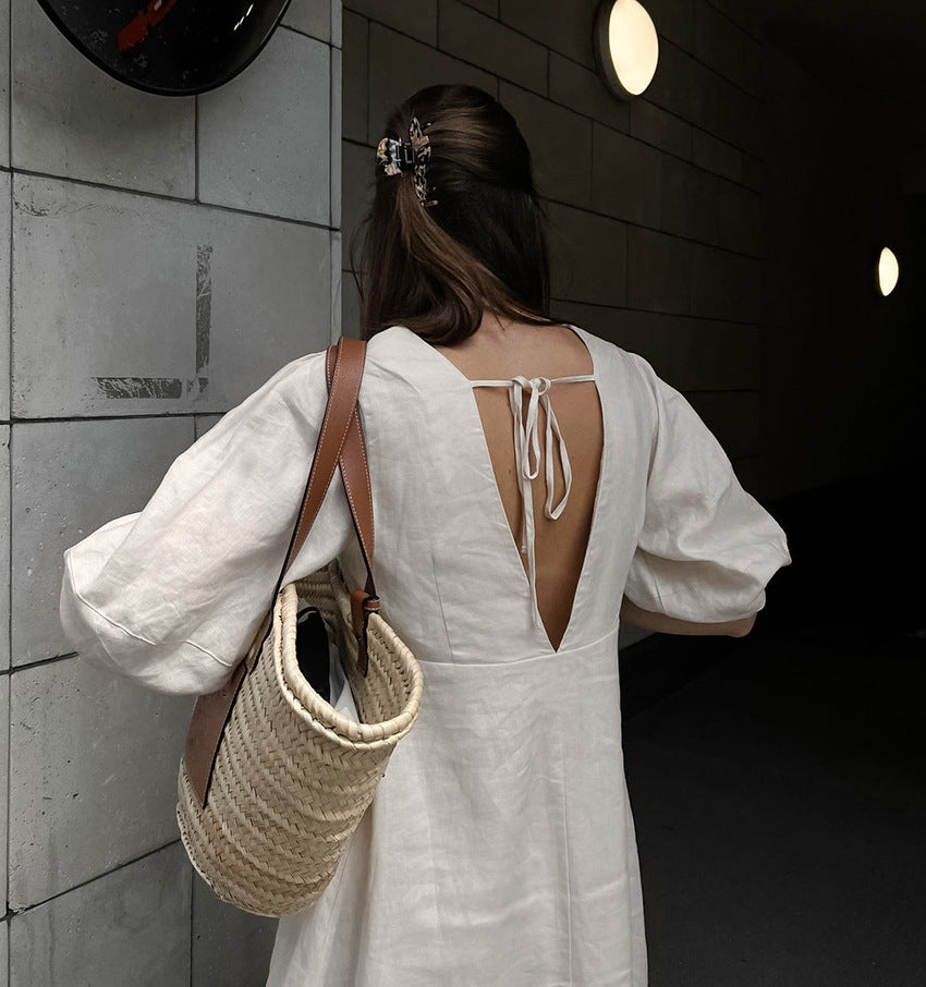 Gemini Rising Dress - Off White