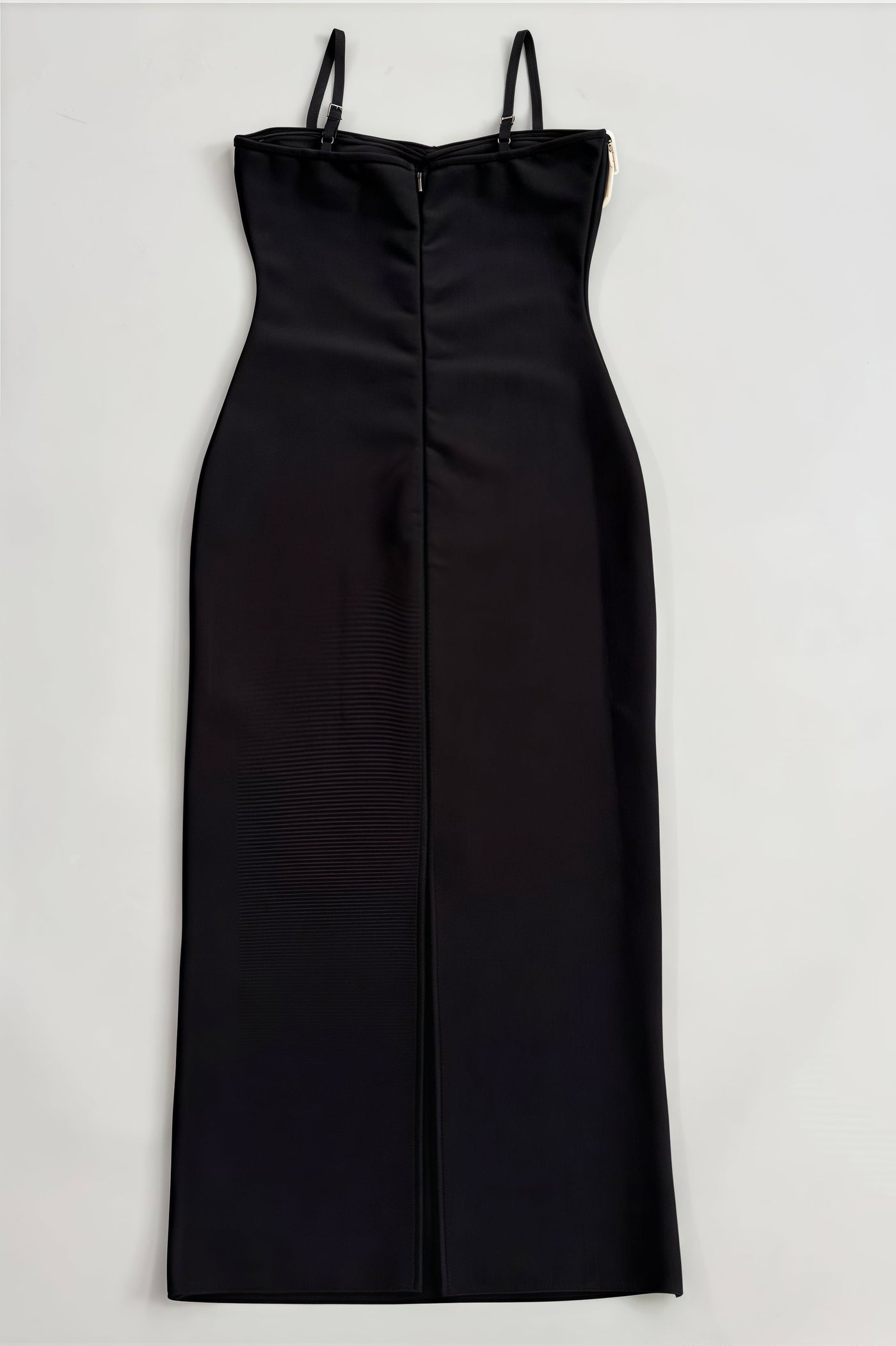 Zoratd Black Strapless Lace Bandage Midi Dress - View 5