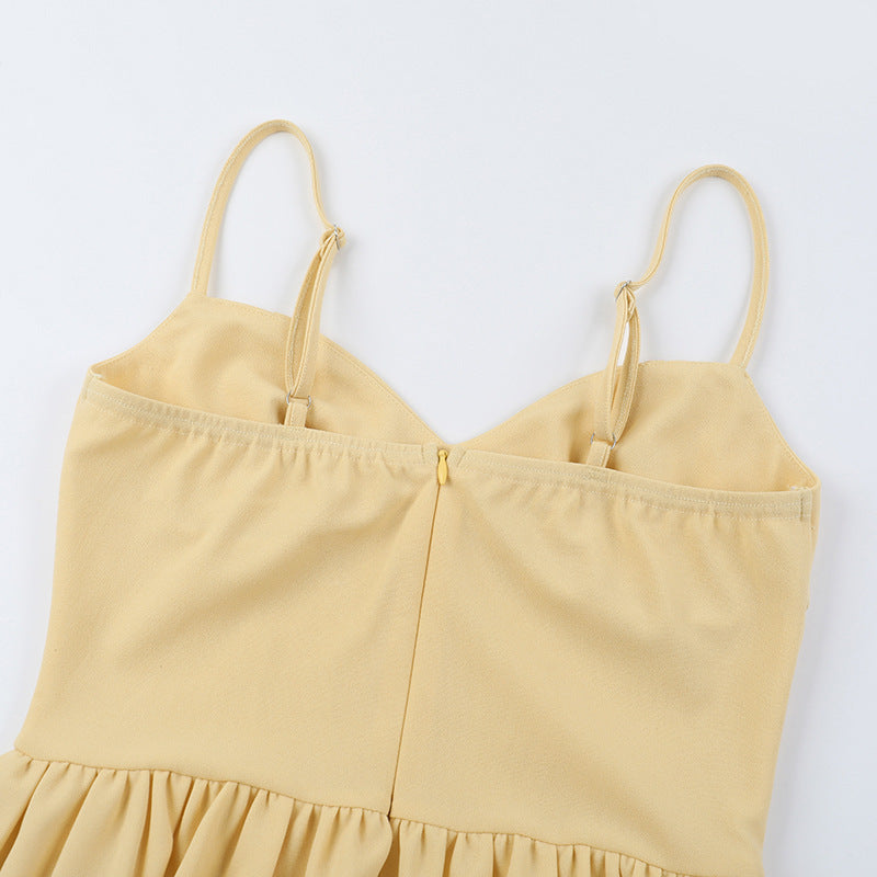 Sampson Midi Dress - Yellow