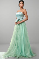 Atlasad Sleeveless Mesh Maxi Dress - View 4