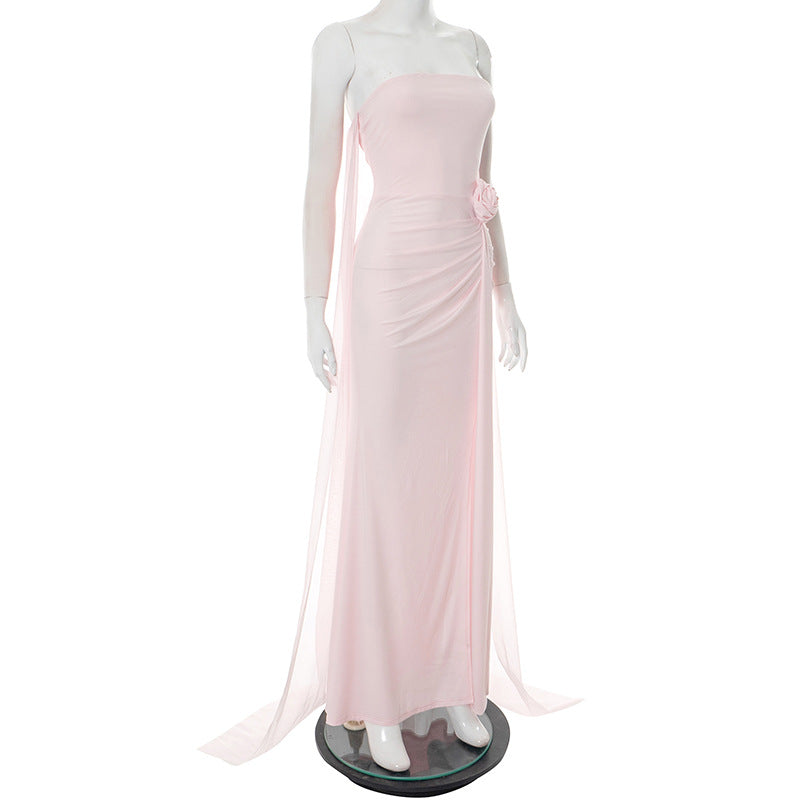 Zinnia Maxi Dress - Pink