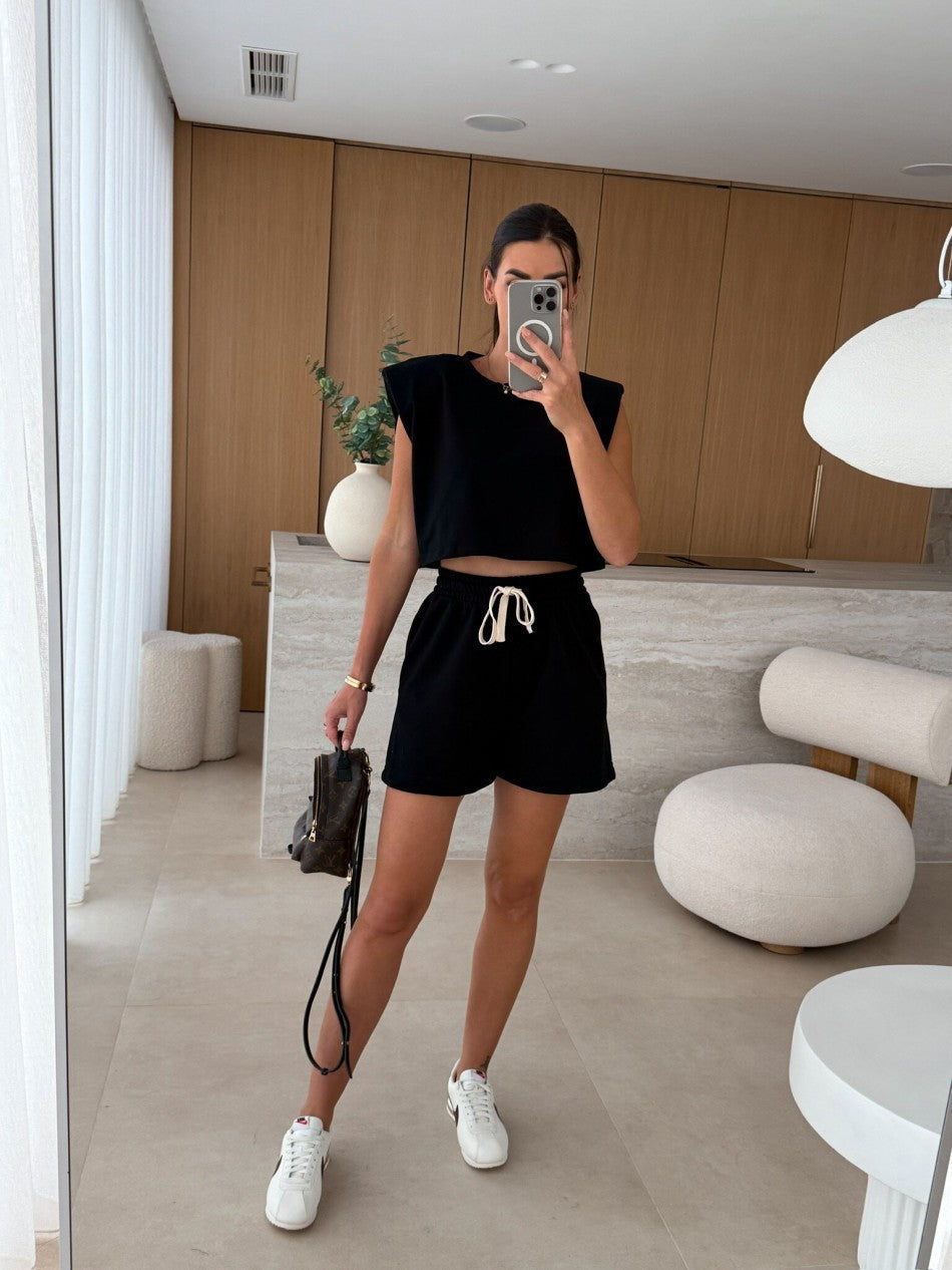 Beaver Co-Ord Set - Black