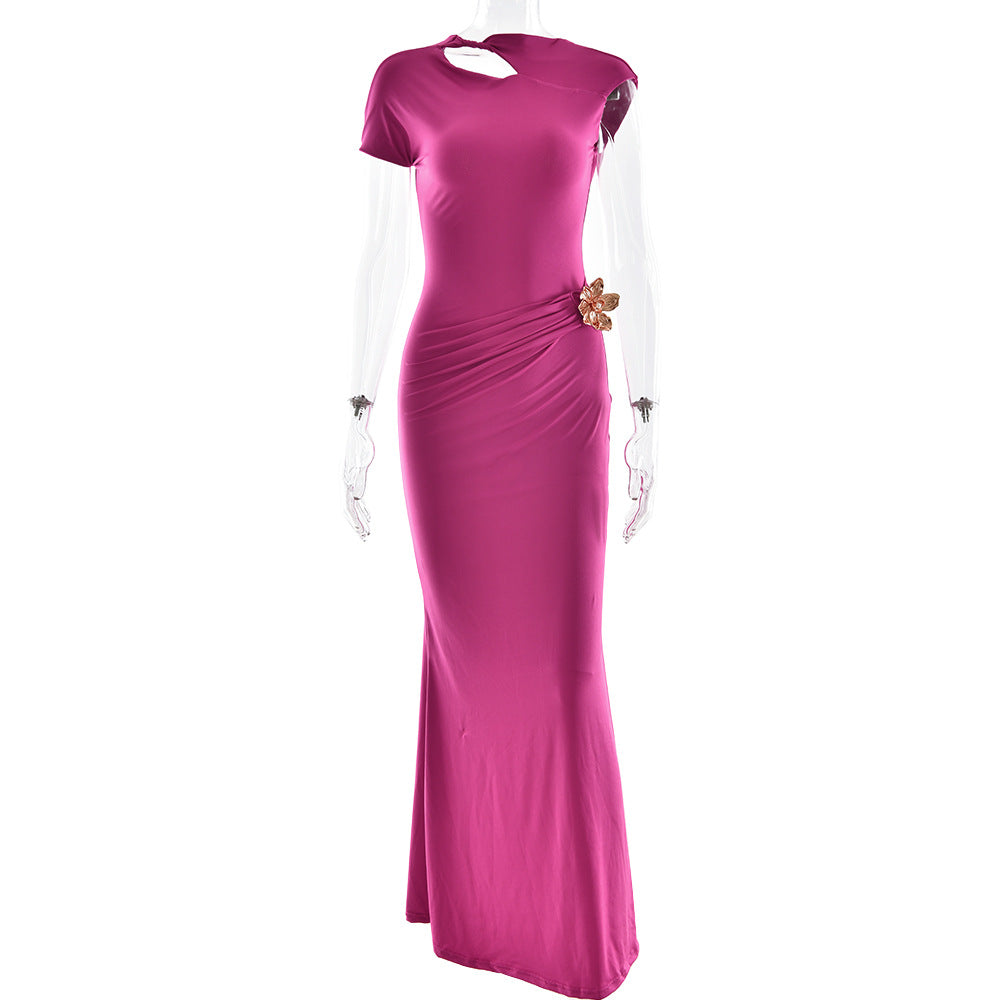Gentry Maxi Dress - Rose Red