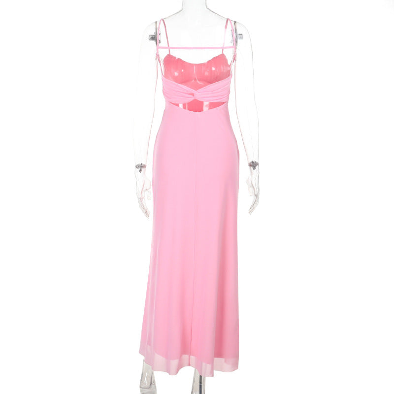 Cullen Midi Dress - Pink