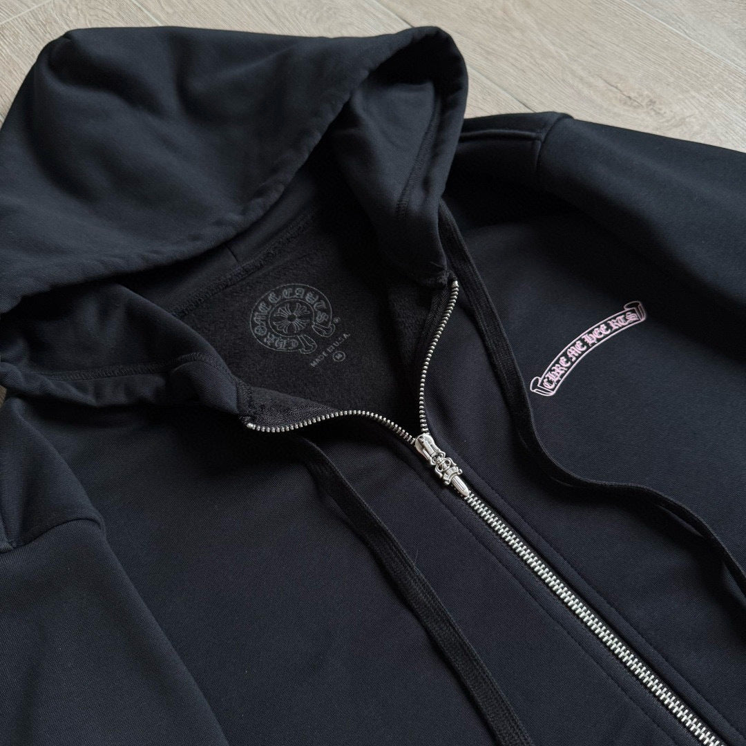 Deadly Doll Comic Print Zip Hoodie