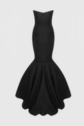 Hagad Bustier Skinny Fishtail Maxi Dress - View 5