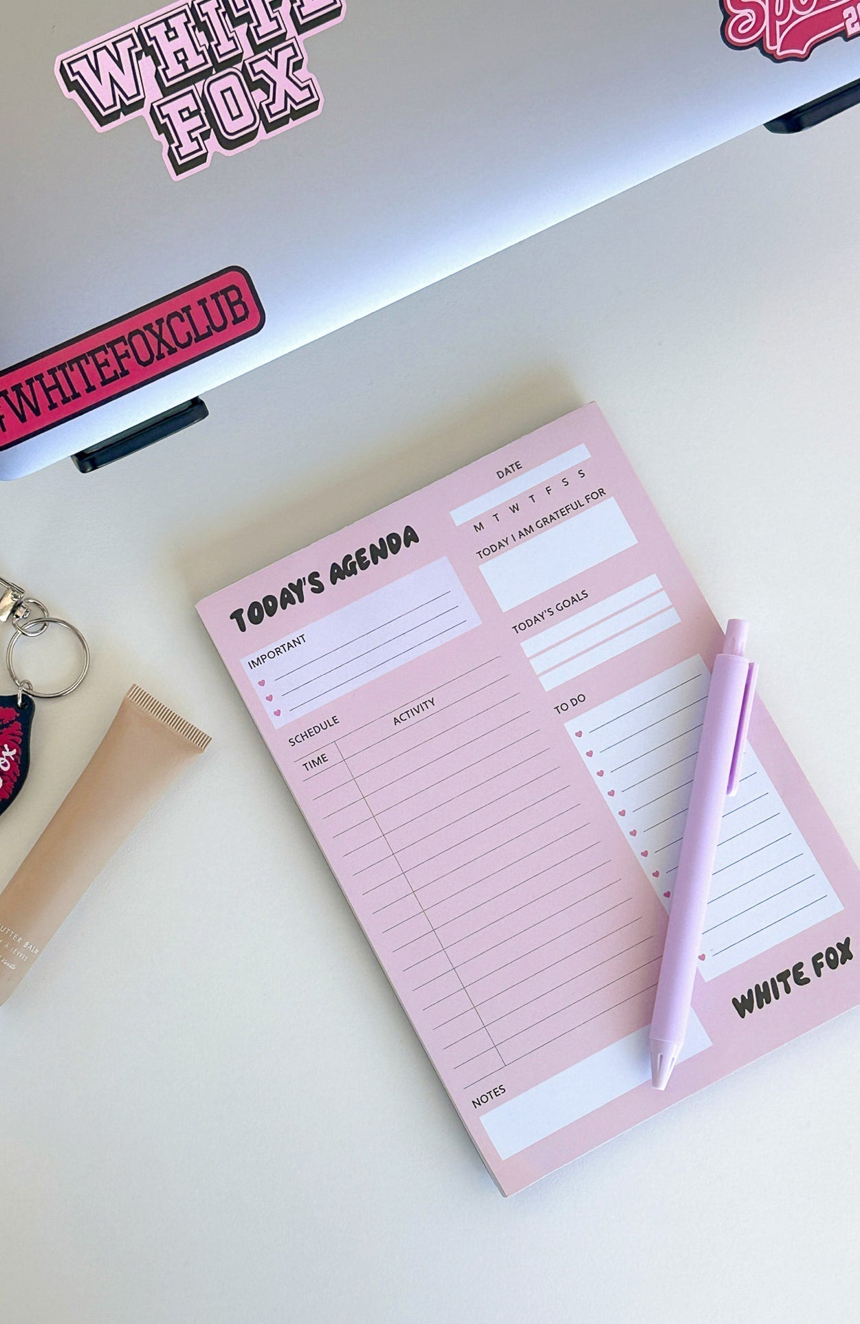 Organised Girly A5 Daily Planner Pink
