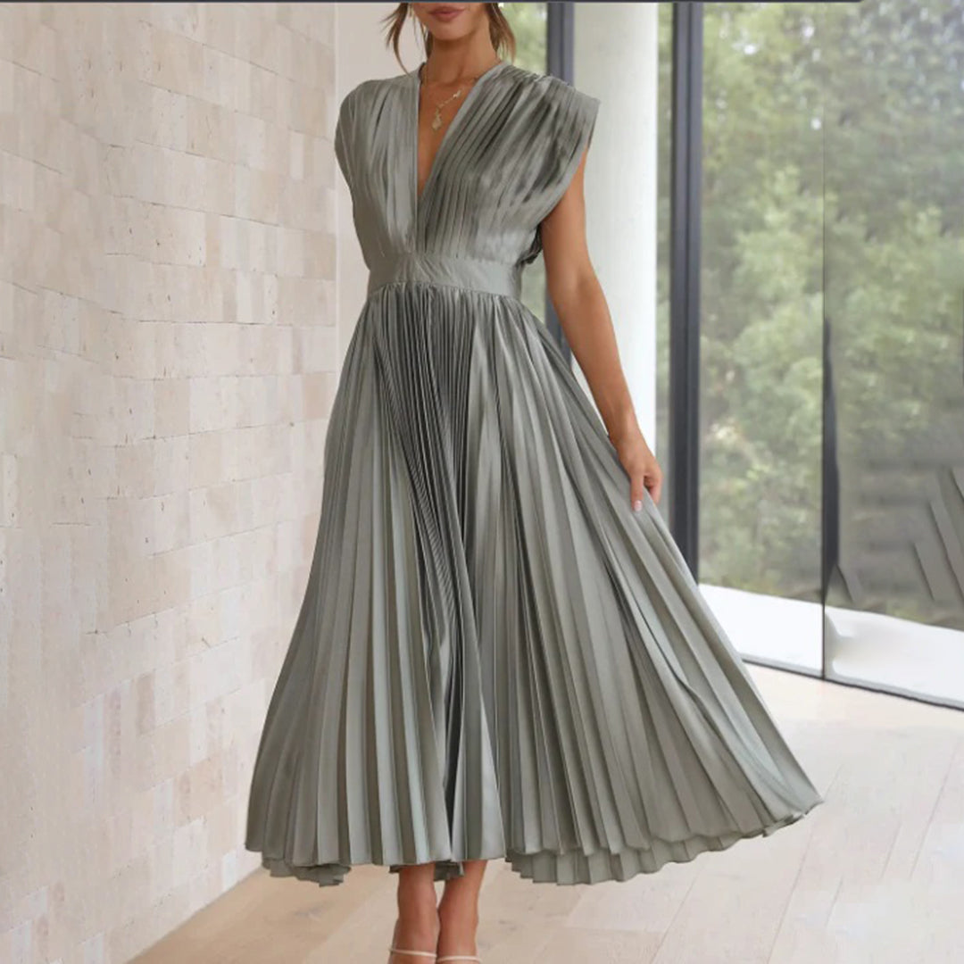 Alexia | Elegant Dress Silver