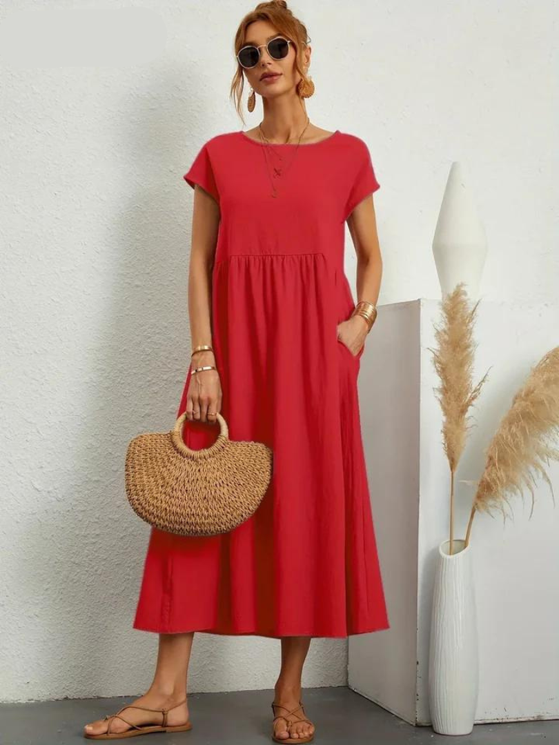 Madison | Comfortable Dress Red