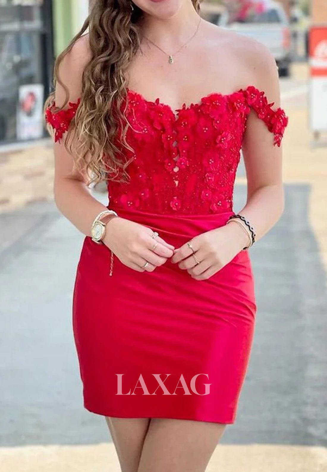Plunging V-Neck Sleeveless Beaded Floral Embellished Pleated Satin Mermaid Homecoming Dress