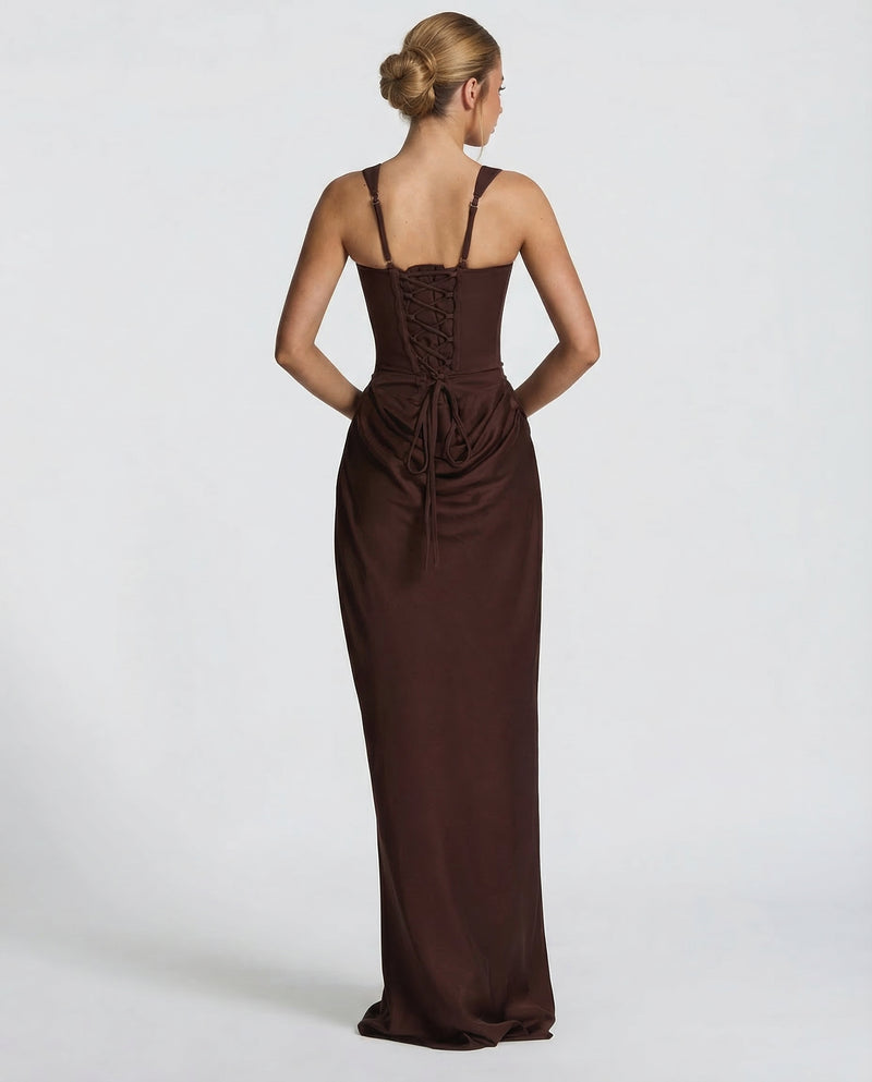 Nadia | Corset Maxi Dress