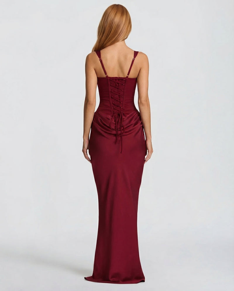 Nadia | Corset Maxi Dress